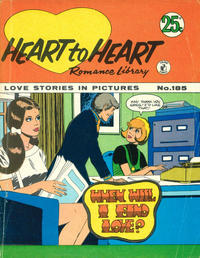 Cover Thumbnail for Heart to Heart Romance Library (K. G. Murray, 1958 series) #185