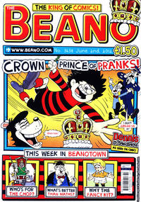 Cover Thumbnail for The Beano (D.C. Thomson, 1950 series) #3638