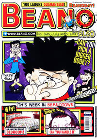 Cover Thumbnail for The Beano (D.C. Thomson, 1950 series) #3645