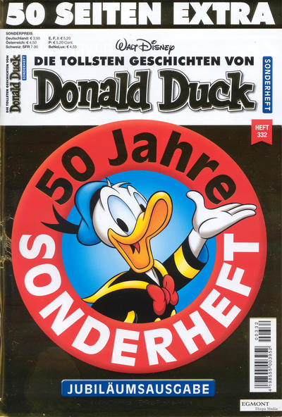Cover for Die tollsten Geschichten von Donald Duck (Egmont Ehapa, 1965 series) #332