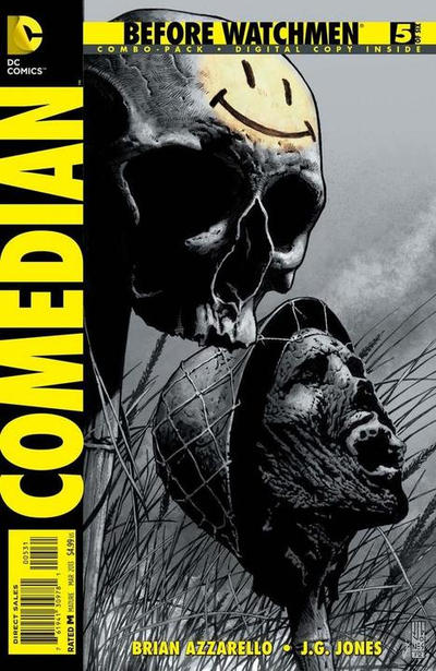 Cover for Before Watchmen: Comedian (DC, 2012 series) #5 [Combo-Pack]