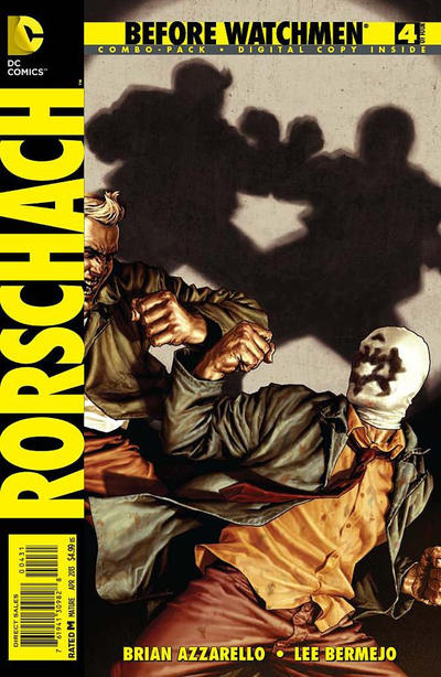 Cover for Before Watchmen: Rorschach (DC, 2012 series) #4 [Combo-Pack]
