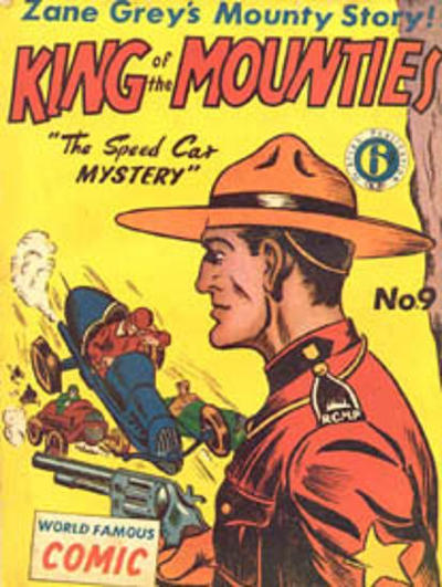Cover for King of the Mounties (Atlas, 1948 series) #9