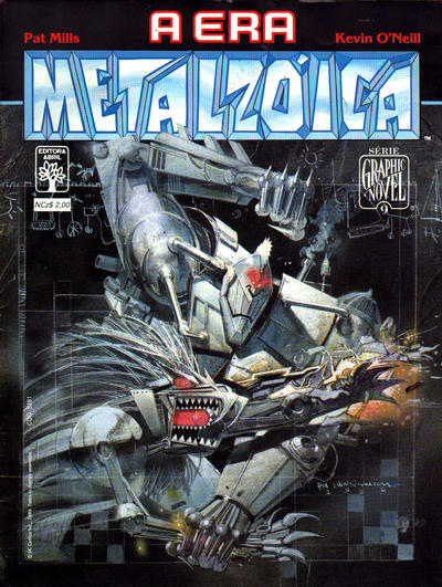 Cover for Graphic Novel (Editora Abril, 1988 series) #9 - A Era Metalzóica