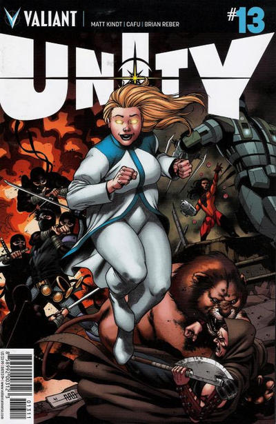 Cover for Unity (Valiant Entertainment, 2013 series) #13 [Cover A - Cafu]