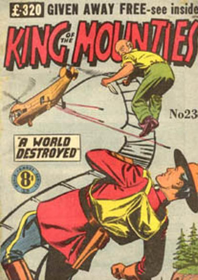 Cover for King of the Mounties (Atlas, 1948 series) #23