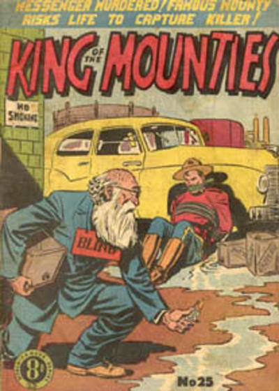 Cover for King of the Mounties (Atlas, 1948 series) #25
