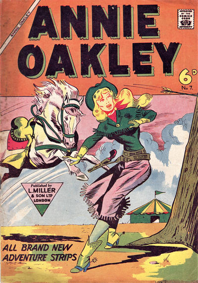 Cover for Annie Oakley (L. Miller & Son, 1957 series) #7