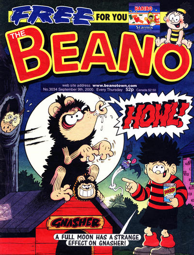 Cover for The Beano (D.C. Thomson, 1950 series) #3034