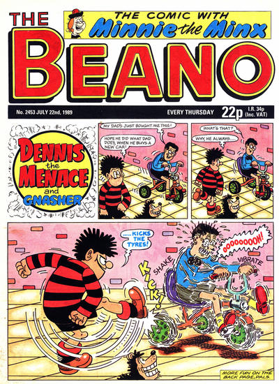 Cover for The Beano (D.C. Thomson, 1950 series) #2453