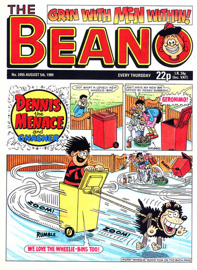 Cover for The Beano (D.C. Thomson, 1950 series) #2455
