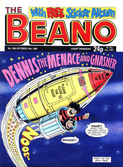 Cover for The Beano (D.C. Thomson, 1950 series) #2465