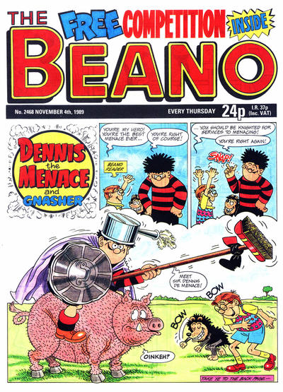 Cover for The Beano (D.C. Thomson, 1950 series) #2468