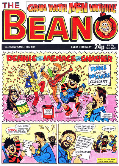 Cover for The Beano (D.C. Thomson, 1950 series) #2469