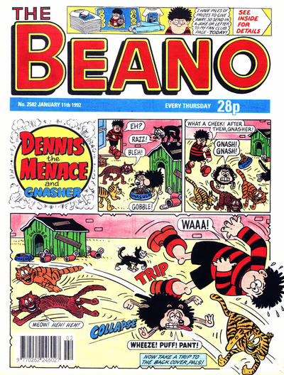 Cover for The Beano (D.C. Thomson, 1950 series) #2582