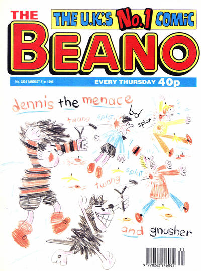Cover for The Beano (D.C. Thomson, 1950 series) #2824