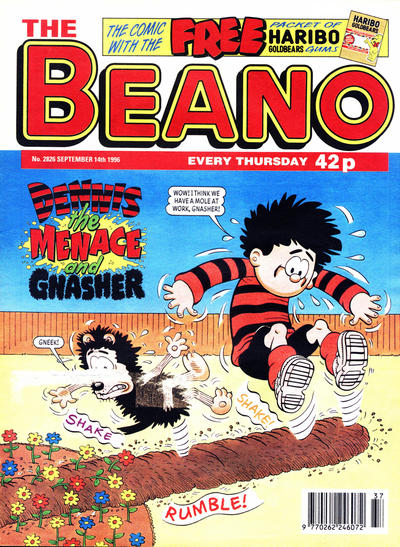 Cover for The Beano (D.C. Thomson, 1950 series) #2826