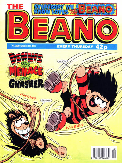 Cover for The Beano (D.C. Thomson, 1950 series) #2831