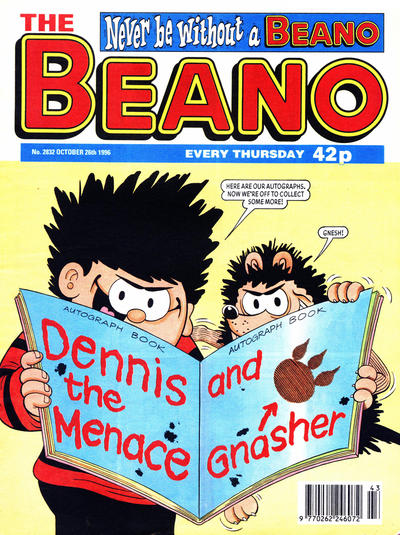 Cover for The Beano (D.C. Thomson, 1950 series) #2832