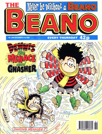 Cover for The Beano (D.C. Thomson, 1950 series) #2840
