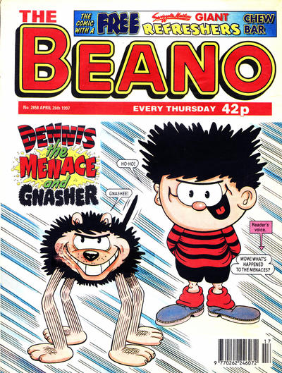 Cover for The Beano (D.C. Thomson, 1950 series) #2858