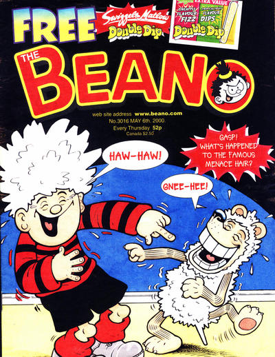 Cover for The Beano (D.C. Thomson, 1950 series) #3016