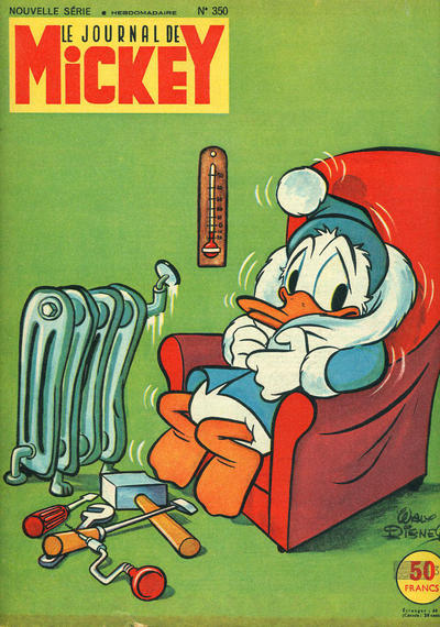 Cover for Le Journal de Mickey (Hachette, 1952 series) #350