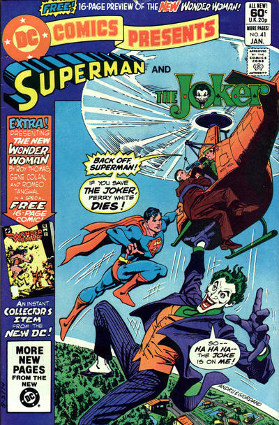 Cover for DC Comics Presents (DC, 1978 series) #41 [Direct]