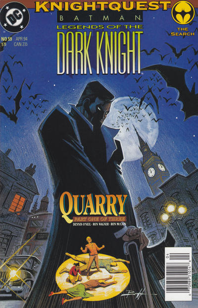 Cover for Batman: Legends of the Dark Knight (DC, 1992 series) #59 [Newsstand]