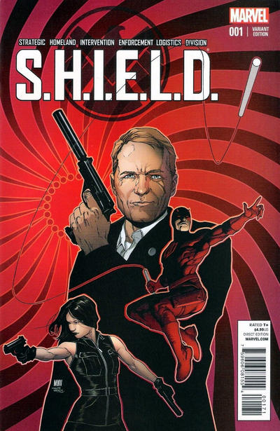 Cover for S.H.I.E.L.D. (Marvel, 2015 series) #1 [Steve McNiven Young Guns Variant]