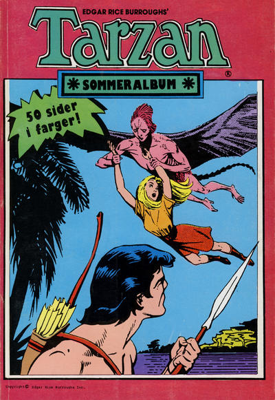Cover for Tarzan album (Atlantic Forlag, 1977 series) #Sommer 1987