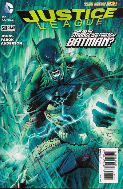 Cover for Justice League (DC, 2011 series) #38 [Direct Sales]