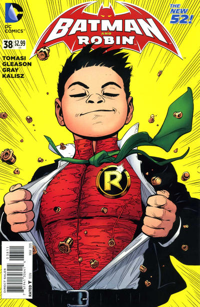 Cover for Batman and Robin (DC, 2011 series) #38 [Direct Sales]