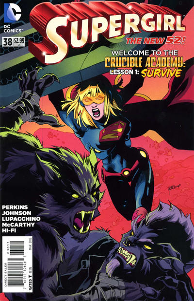 Cover for Supergirl (DC, 2011 series) #38 [Direct Sales]