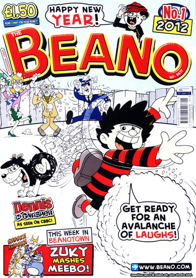 Cover for The Beano (D.C. Thomson, 1950 series) #3617