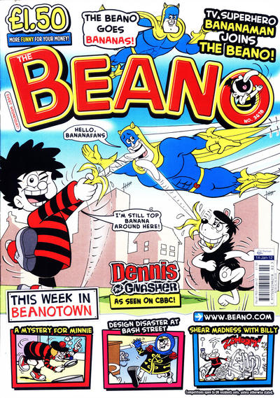 Cover for The Beano (D.C. Thomson, 1950 series) #3618