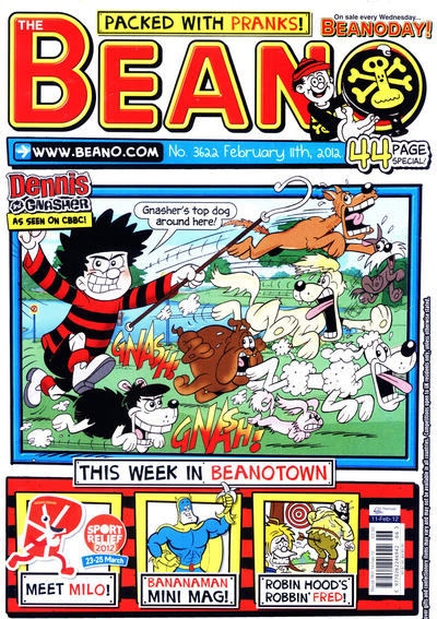 Cover for The Beano (D.C. Thomson, 1950 series) #3622
