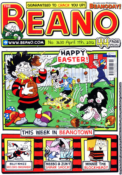 Cover for The Beano (D.C. Thomson, 1950 series) #3630