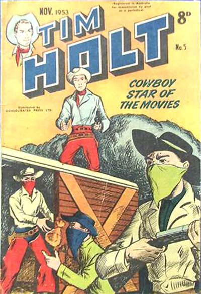 Cover for Tim Holt (Magazine Management, 1953 series) #5