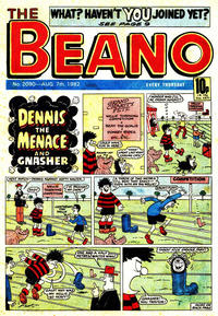 Cover Thumbnail for The Beano (D.C. Thomson, 1950 series) #2090