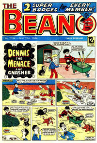 Cover Thumbnail for The Beano (D.C. Thomson, 1950 series) #2184