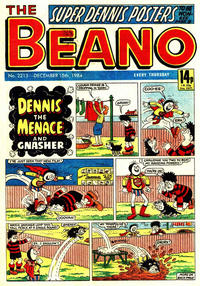 Cover Thumbnail for The Beano (D.C. Thomson, 1950 series) #2213
