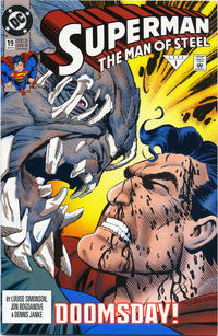 Cover for Superman: The Man of Steel (DC, 1991 series) #19 [Direct]