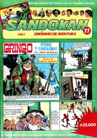 Cover Thumbnail for Sandokan (Editorial Columba, 1982 series) #11
