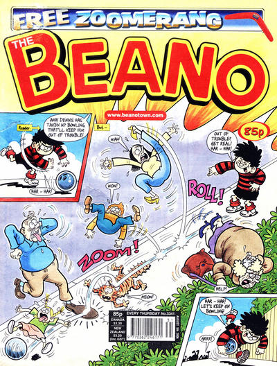 Cover for The Beano (D.C. Thomson, 1950 series) #3341