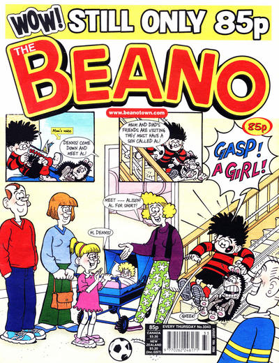 Cover for The Beano (D.C. Thomson, 1950 series) #3343