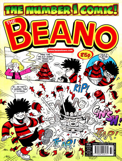 Cover for The Beano (D.C. Thomson, 1950 series) #3347