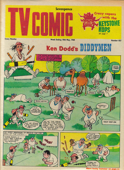 Cover for TV Comic (Polystyle Publications, 1951 series) #857