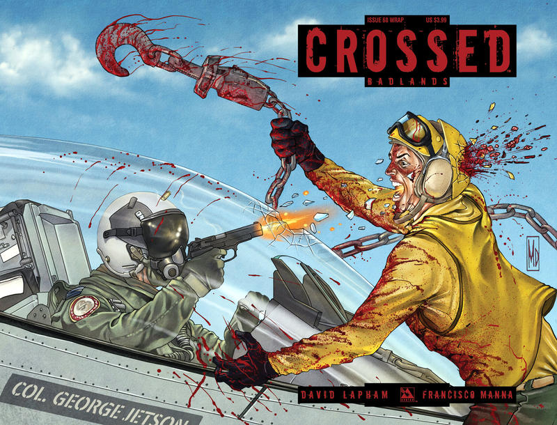Cover for Crossed Badlands (Avatar Press, 2012 series) #68 [Wraparound Variant by Michael DiPascale]