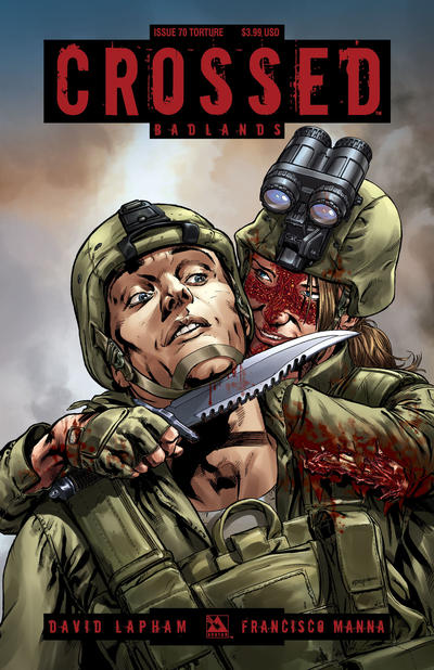Cover for Crossed Badlands (Avatar Press, 2012 series) #70 [Torture Cover - Christian Zanier]